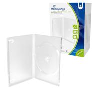 MediaRange DVD-Leerhülle für 1 Dics 14mm transparent 5pcs