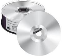 MediaRange DVD+R 8.5GB 25pcs 8x silber unbedruckt