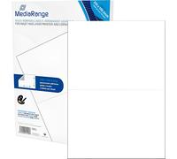 MediaRange Etiketten 210x148,5mm 100 St. stark haftend weiß