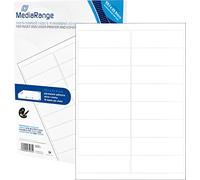 MediaRange Etiketten 99,1x33,9mm 800 St. stark haftend weiß