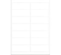 MediaRange Etiketten 99,1x38,1mm 700 St. stark haftend weiß
