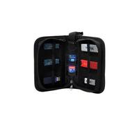 MediaRange Flashdrive wallet - Sacoche de transport pour unité de stockage - capacité : 6 lecteurs flash USB, 3 cartes mémoire SD