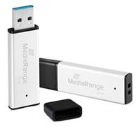 MediaRange lecteur USB flash MR1901 64 Go USB Type-A 3.2 Gen 1 (3.1 Gen 1) Noir, Argent