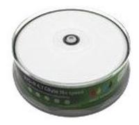 MediaRange Inkjet Fullsurface-Printable - 25 x DVD+R - 4.7 Go 16x - surface imprimable par jet d'encre - spindle G
