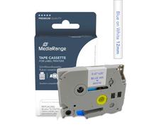 MediaRange Kit de rubans de lettr. Brother TZ-233/TZe-233 12mm 8m bl