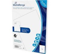 Étiquettes MediaRange A4 - Multi-usages - Adhésif permanent - 50 étiquettes - Blanc G