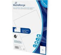 Mediarange - LABELS 210X148,5MM WHITE MRINK141 100PCS UNIVERSAL PERM ADHESIVE G