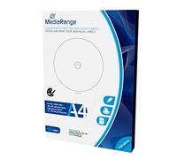 Mediarange étiquettes pour CD/DVD/BDR 15-118mm brillant 100p.