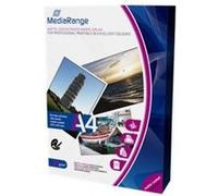MEDIARANGE Papier photo DIN A4, 120 g/m², mat, pour imprimantes laser