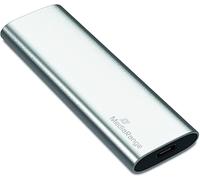 MediaRange MR1100 lecteur à circuits intégrés externe 120 Go USB Type-C 3.2 Gen 2 (3.1 Gen 2) Argent