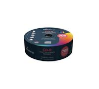 MediaRange Inkjet Fullsurface-Printable - 25 x CD-R - 700 Mo (80 min) 52x - surface imprimable par jet d'encre - spindle G
