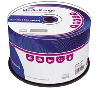 MediaRange MR207 CD-R vierges - 700MB/80Min, 52x/broche, boîte de 50 pièces