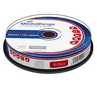 Mediarange MR235 CDRW80 700MB 12x Cake Box Lot de 10
