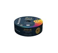 MediaRange DVD MR408 – DVD+R 4,7 Go 16x, surface imprimable par jet d'encre, 25 x spindle