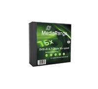 MediaRange MR419 : DVD+R 4.7 Go, Vitesse d'écriture 16x, Pack de 5 pièces – Support d'enregistrement numérique standardisé.
