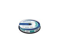 MediaRange MR468 : DVD+R DL 8.5GB, Vitesse d'écriture 8x, Conditionnement Boîte à Gâteaux, Quantité 10 pièces.