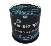 MediaRange - MR470 - DVD+R DL - 8,5 Go - 100 pièces - 8x - Boîte à gâteaux