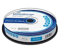 BD-R DL Blu-ray 50 Go 6x, 10 pièces en cake box (MR507) - Mediarange