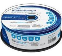 MediaRange MR510 disque vierge Blu-Ray BD-R DL 50 Go 25 pièce(s), Disques Blu-ray
