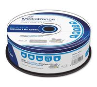 MediaRange Disques vierges Blu-ray MR515 BD-R 25 Go 25 pièces