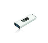 MediaRange Clé USB MR919 256 Go USB 3.0 (3.1 Gen 1) Type A 100 Mo/s Coulisse Noir, argentée
