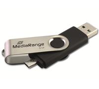 MediaRange Clé USB 16 Go USB combo avec Micro USB