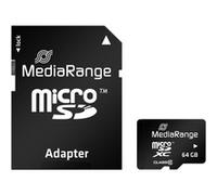 MediaRange MR955 mémoire flash 64 Go MicroSDXC Classe 10, Carte mémoire