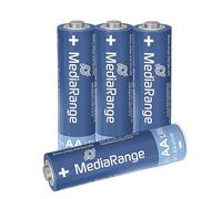 MediaRange Piles non rechargeables MRBAT104 basiques cylindriques 1,5 V Blanc Bleu