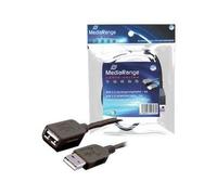 MediaRange MRCS111 câble USB 3 m USB A Noir