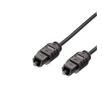 MediaRange MRCS133 câble InfiniBand et à fibres optiques 1,5 m Toslink Noir