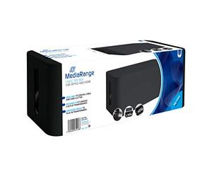 MediaRange MRCS308 Grande boîte de câble 405x133x155mm Noir
