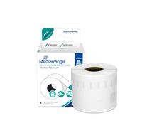 MediaRange MRDY99014 Étiquettes Papier Blanc 5.4x10.1cm Adhésif Permanent 220 pièces Compatibles Dymo LabelWriter (450, 450 Duo, 4XL)