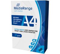 MediaRange MRINK110 papier jet d'encre A4 (210x297 mm) Mat 500 feuilles Blanc