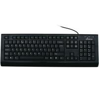 MediaRange MROS101-UK Keyboard QWERTY black with cable