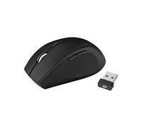 MediaRange Souris optique MROS208 Sans fil 2,4 GHz 5 boutons Récepteur USB Noir