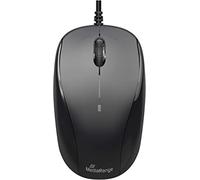 MediaRange MROS213 Souris Optique avec câble Souris de Voyage compacte Noir/Gris