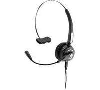 MediaRange Casque Mono sans Fil avec Microphone, Batterie 180 mAh, Noir