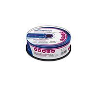 MediaRange CD-R MRPL512 CDR80 700MB 52x Imprimable jet d'encre Cake Box (25)