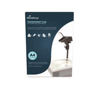 MediaRange Over Head Projector Film, Universal Laser Copier Film, 100µm, A4, 210