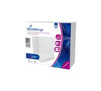 MediaRange Pack de 5 Boîtiers CD Double 10mm Transparent, Capacité 2 Disques/Boîtier, Dimensions Paquet 140x70x124mm, Conforme RoHS