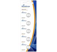 MediaRange Piles boutons CR1220 MRBAT134 Lithium 3V – Lot de 5