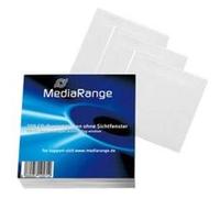 MediaRange - Pochette CD/DVD - capacité : 1 CD/DVD - blanc (pack de 100) G