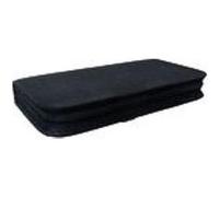 MediaRange Boîtier CD/DVD BOX51 – 48 disques Nylon noir