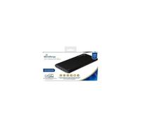 MediaRange "MR754 banque d''alimentation électrique Lithium Polymère (LiPo) 25000 mAh Noir, Powerbank"