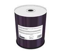 MediaRange Professional Line DVD-R 4,7 GB| 120 Min Vitesse d'écriture 16 x, Imprimable sur Toute la Surface (imprimante à Jet d'encre) Proselect Blanc, entièrement métallisé