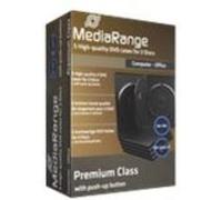 MediaRange Étui disque optique BOX35-3 Noir Plastique 120 mm 496 g – 5 pièces