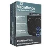 MediaRange Retail-Pack DVD-Case Double - Boîtier pour DVD vidéo - capacité : 2 CD/DVD - noir (pack de 5) G