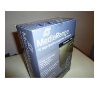 MediaRange Retail pack DVD Case Single Slim - Boîtier fin pour DVD - capacité : 1 CD/DVD - noir (pack de 10)