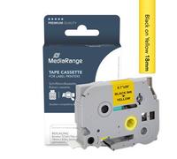 MediaRange Schriftbandka. Brother TZ-641/TZe-641 18mm 8m sw