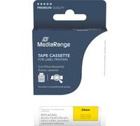MediaRange Schriftbandka. Brother TZ-651/TZe-651 24mm 8m sw